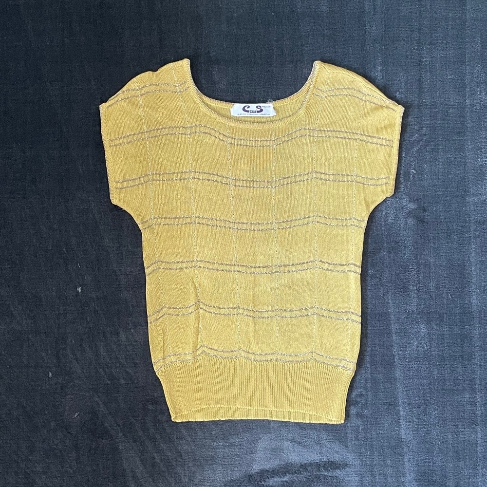 Vintage Knit Lurex Top